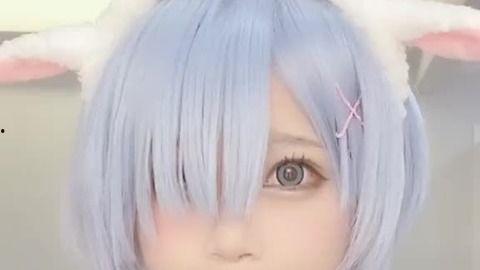 雷姆cos吃瓜,一场视觉盛宴与二次元狂欢